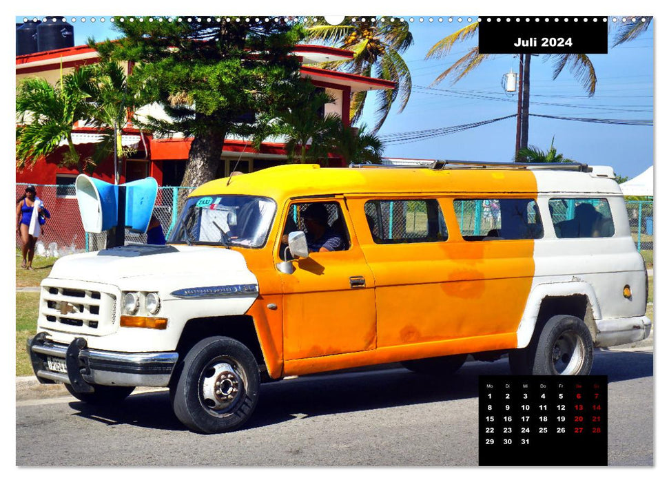 BusTalgie in Cuba (CALVENDO Premium Wall Calendar 2024) 