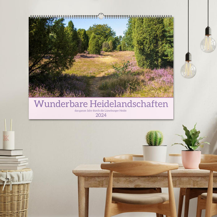 Wunderbare Heidelandschaften (CALVENDO Wandkalender 2024)