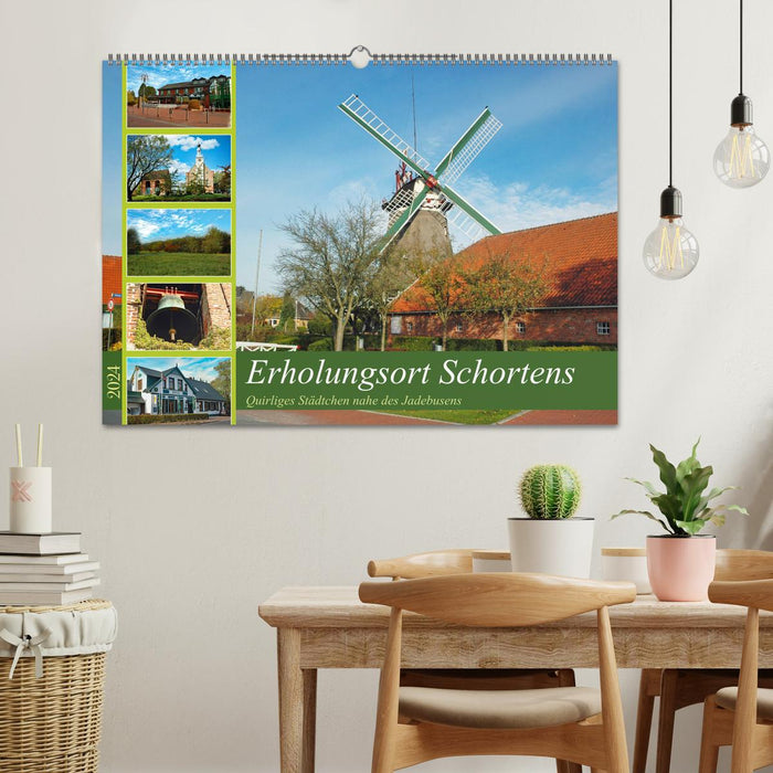 Schortens resort (CALVENDO wall calendar 2024) 
