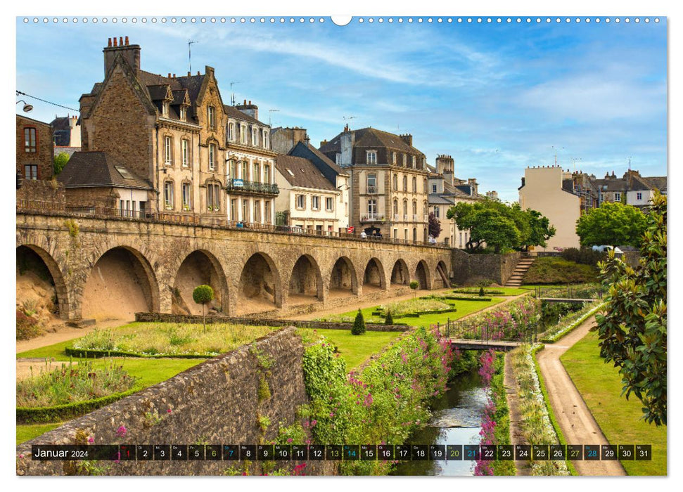 Zauberhafte Bretagne (CALVENDO Wandkalender 2024)