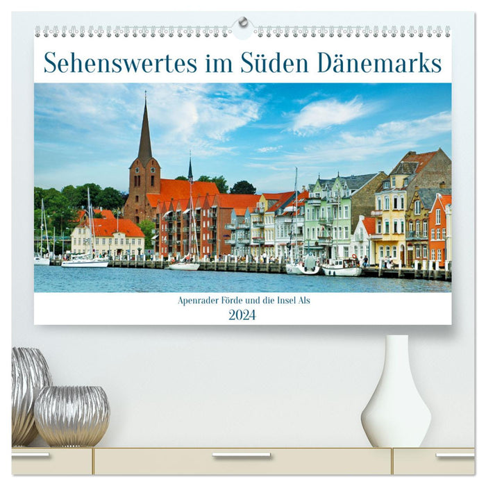 Sehenswertes im Süden Dänemarks (CALVENDO Premium Wandkalender 2024)