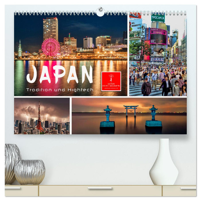 Japon - tradition et haute technologie (Calendrier mural CALVENDO Premium 2024)