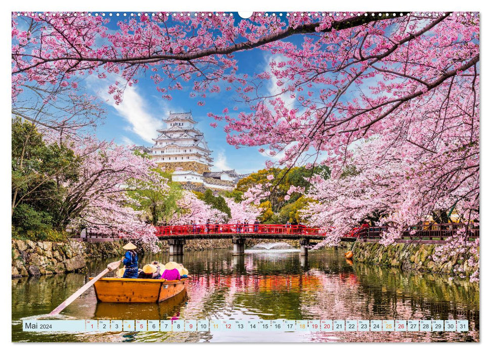 Japan - tradition and high-tech (CALVENDO Premium Wall Calendar 2024) 