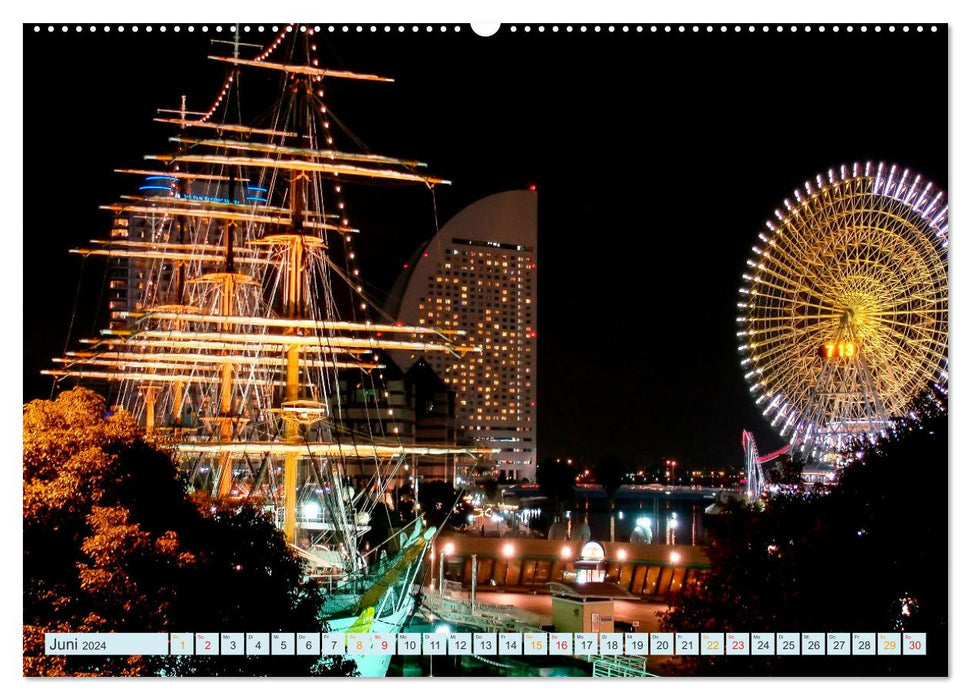 Japan - tradition and high-tech (CALVENDO Premium Wall Calendar 2024) 