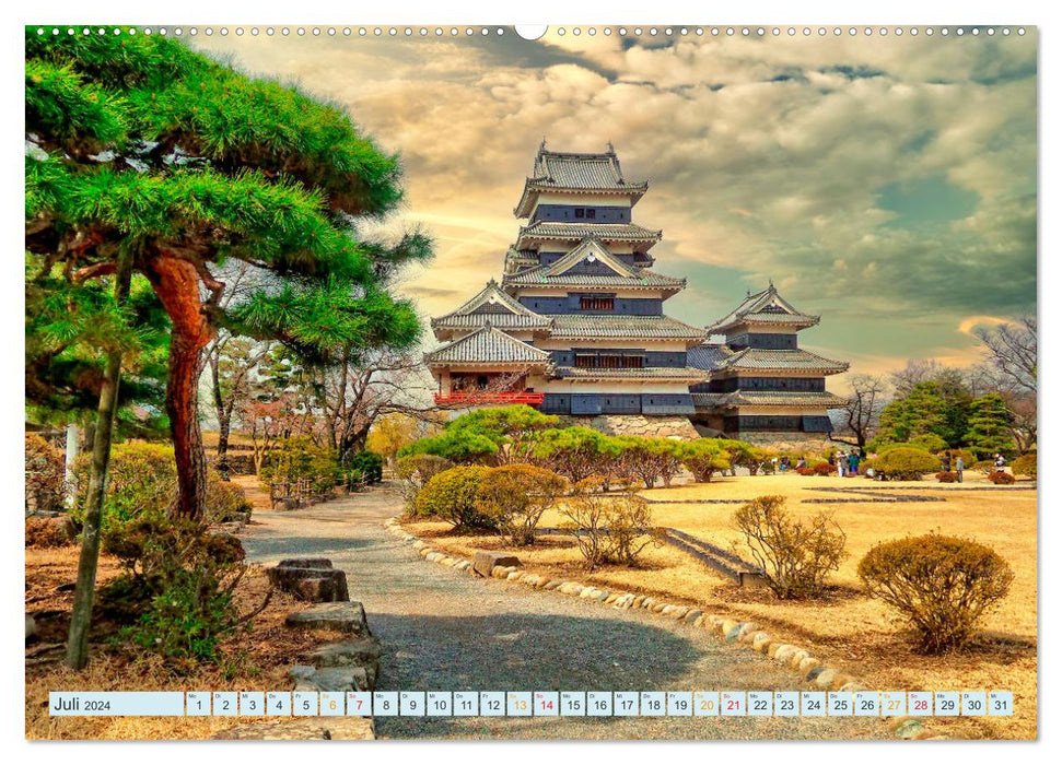 Japon - tradition et haute technologie (Calendrier mural CALVENDO Premium 2024)