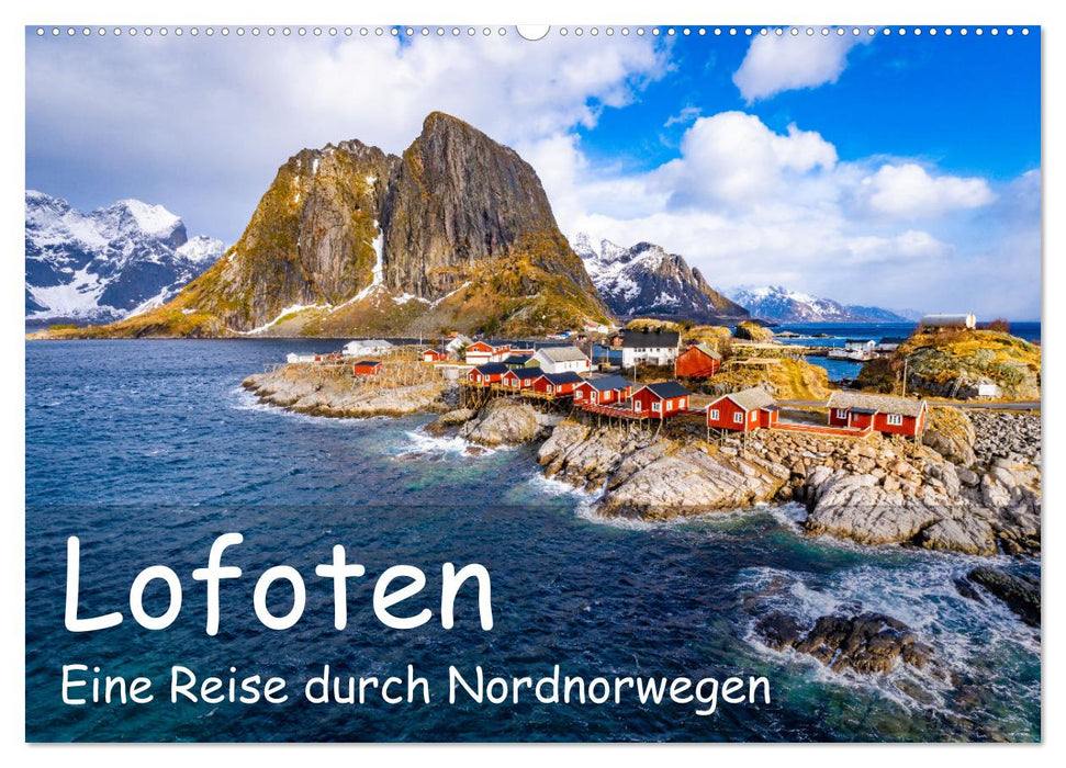 Lofoten - A journey through Northern Norway (CALVENDO wall calendar 2024) 