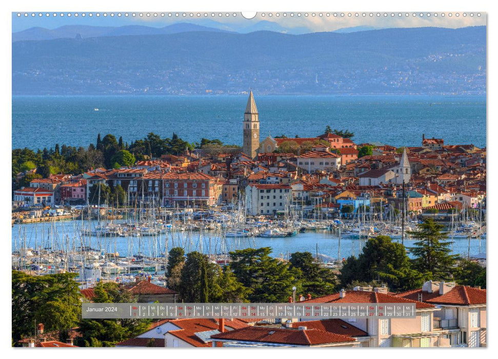 Istrien - Die grüne Oase der Nordadria. (CALVENDO Premium Wandkalender 2024)
