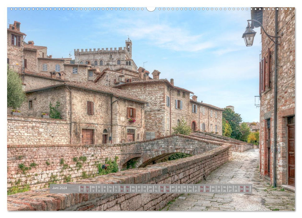 Umbria - The Green Heart of Italy (CALVENDO Premium Wall Calendar 2024) 