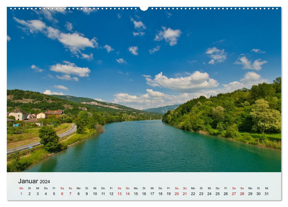 France's natural beauties (CALVENDO Premium Wall Calendar 2024) 