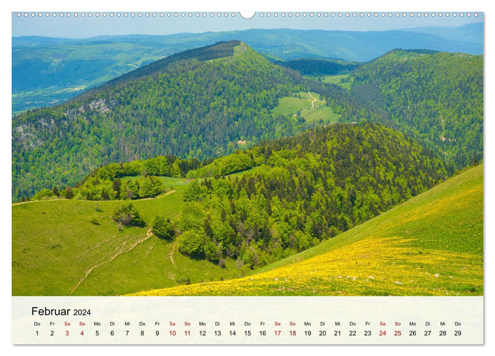 Frankreichs Naturschönheiten (CALVENDO Premium Wandkalender 2024)