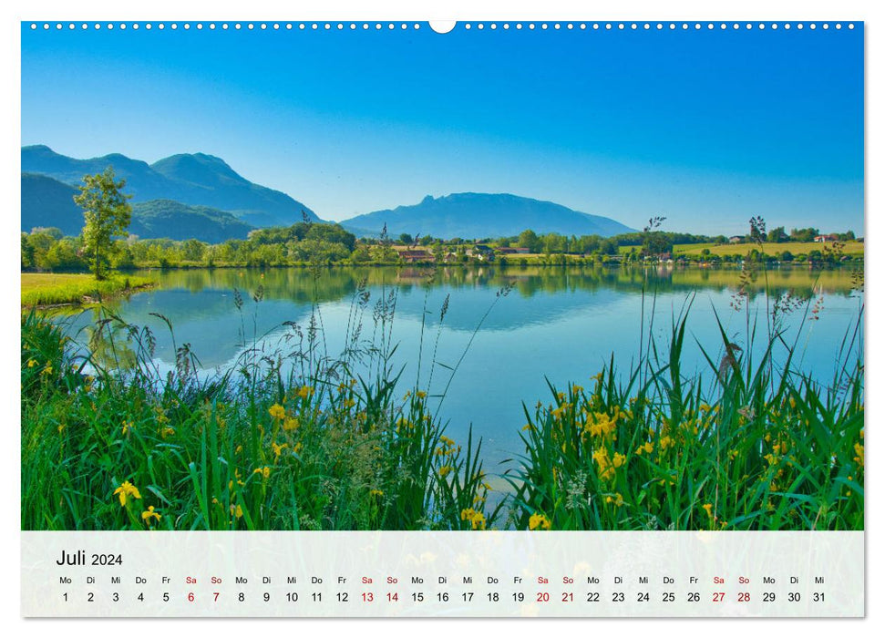 France's natural beauties (CALVENDO Premium Wall Calendar 2024) 