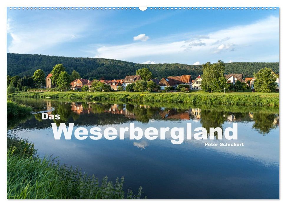 Das Weserbergland (CALVENDO Wandkalender 2024)