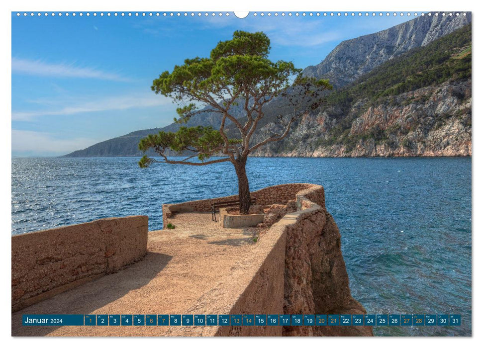 Island of Hvar - The sunniest place in the Adriatic (CALVENDO wall calendar 2024) 