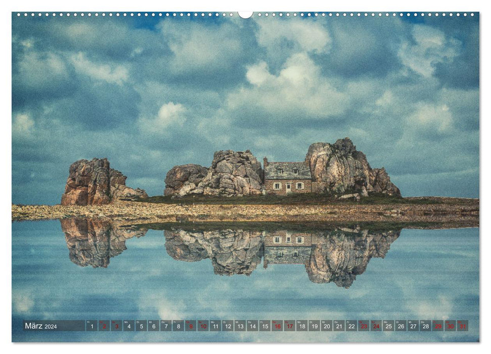 Magische Bretagne (CALVENDO Premium Wandkalender 2024)