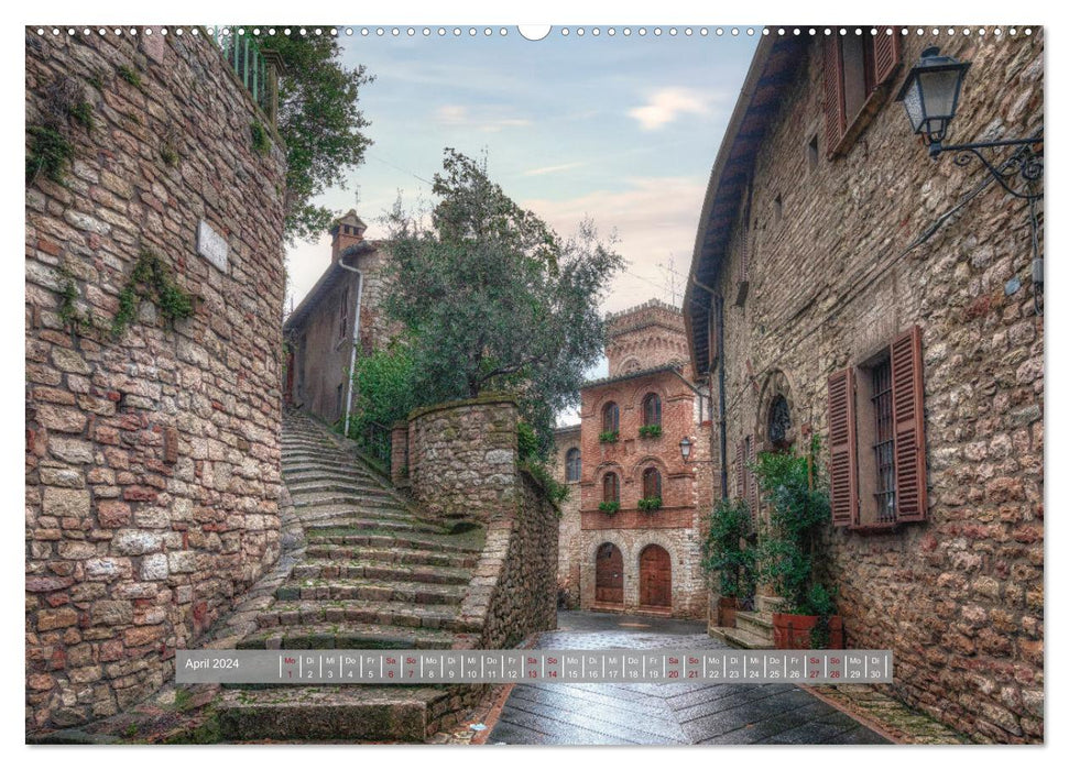 Umbria - The green heart of Italy (CALVENDO wall calendar 2024) 