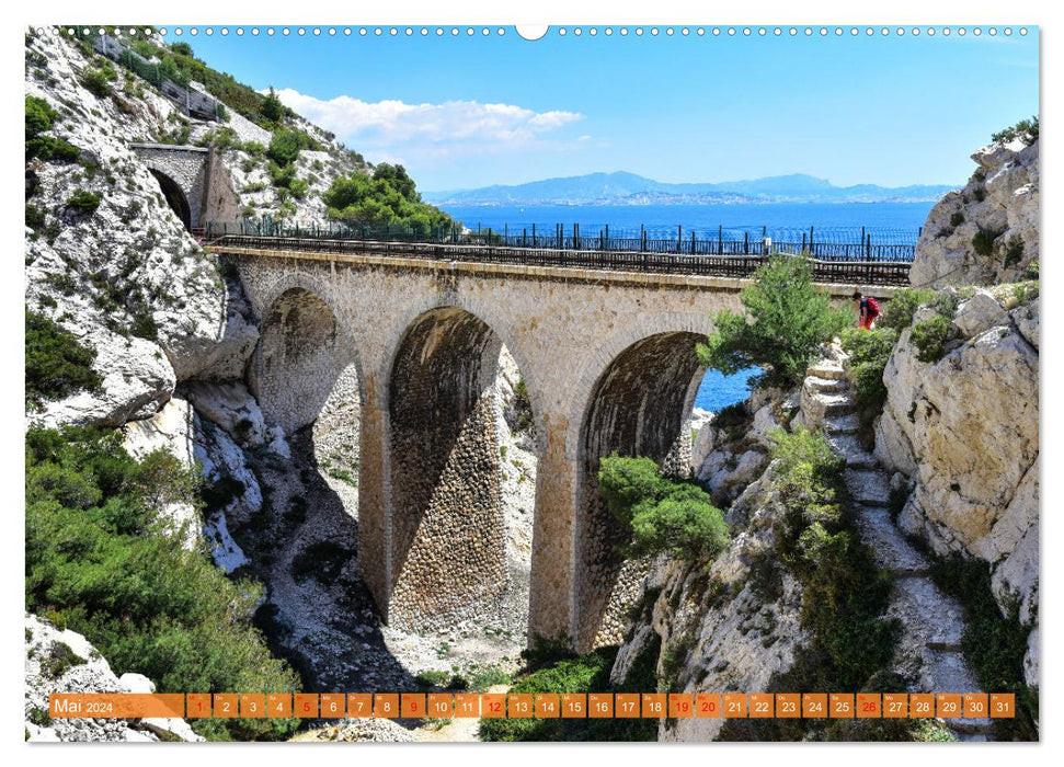Von Marseille nach Aigus-Mortes (CALVENDO Premium Wandkalender 2024)