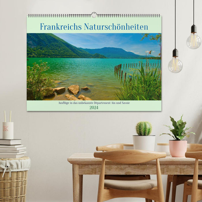 France's natural beauties (CALVENDO wall calendar 2024) 