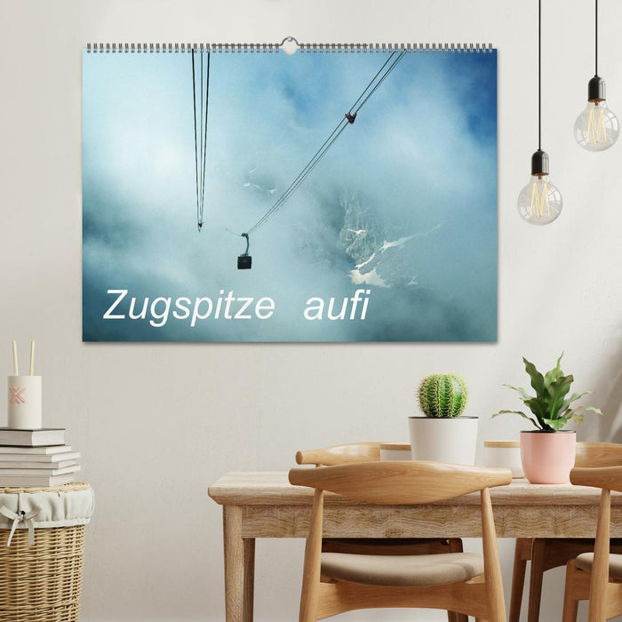 Zugspitze aufi (CALVENDO wall calendar 2024) 