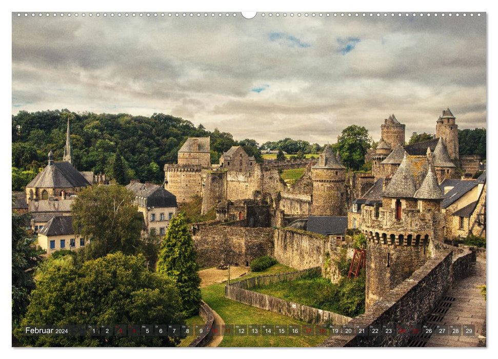 Magische Bretagne (CALVENDO Wandkalender 2024)