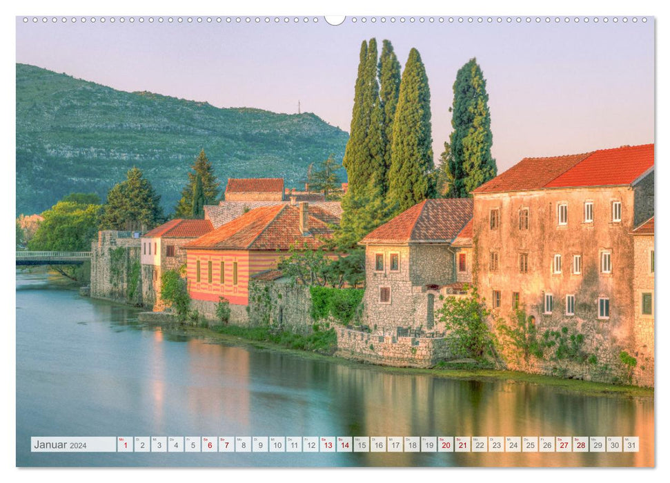 Bosnia-Herzegovina The romantic heart of the Balkans (CALVENDO wall calendar 2024) 