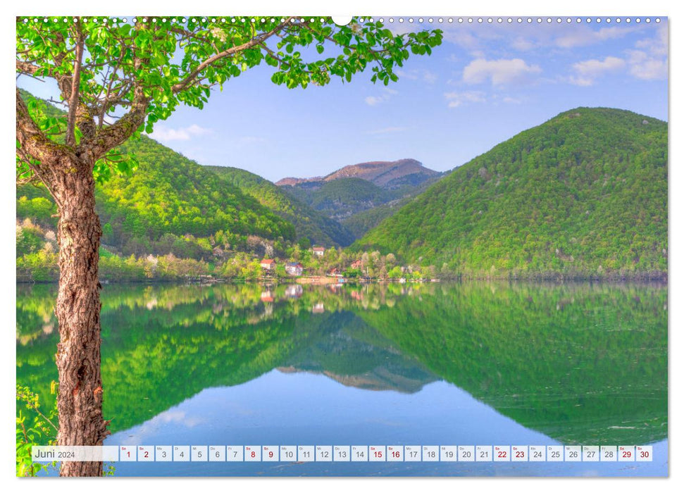 Bosnia-Herzegovina The romantic heart of the Balkans (CALVENDO wall calendar 2024) 