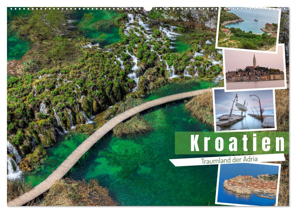 Croatia dream land of the Adriatic (CALVENDO wall calendar 2024) 