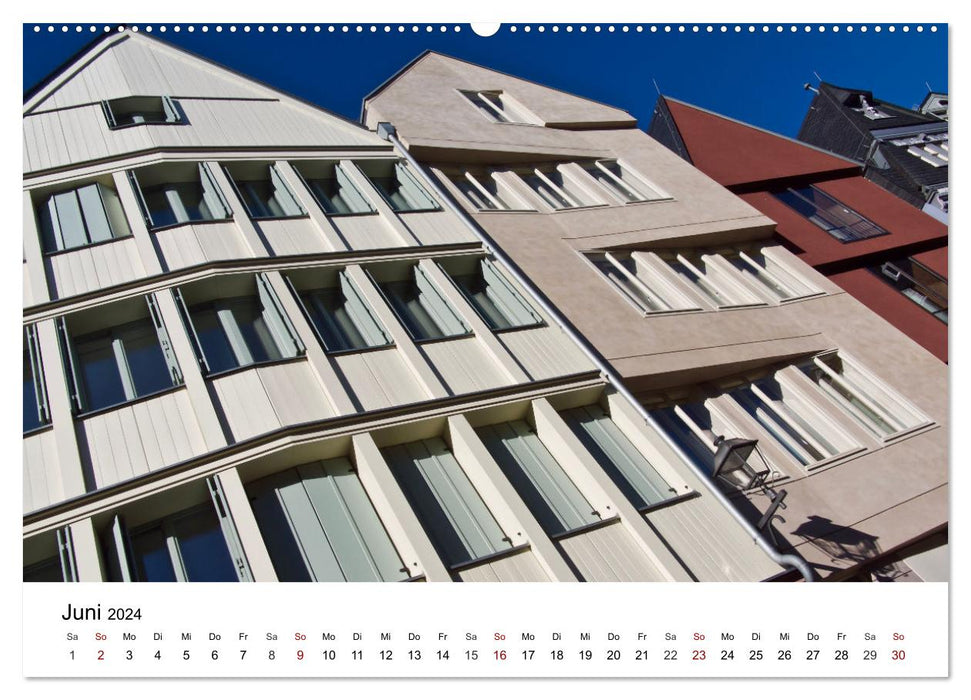 Frankfurt am Main - Facades (CALVENDO Premium Wall Calendar 2024) 