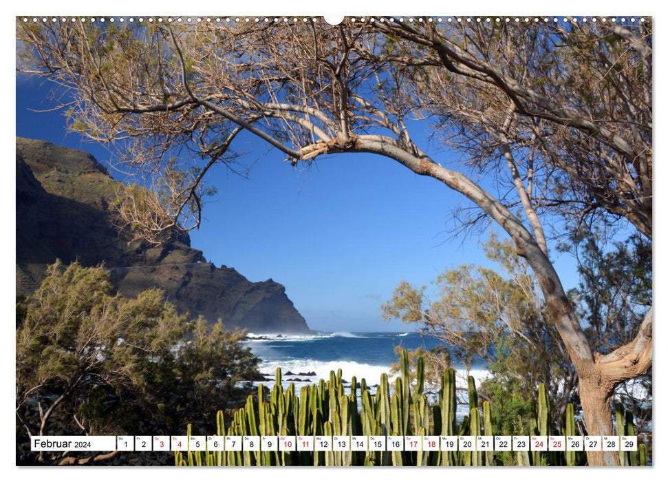 Tenerife Island of the Blissful (CALVENDO Premium Wall Calendar 2024) 