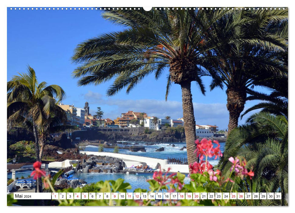 Tenerife Island of the Blissful (CALVENDO Premium Wall Calendar 2024) 