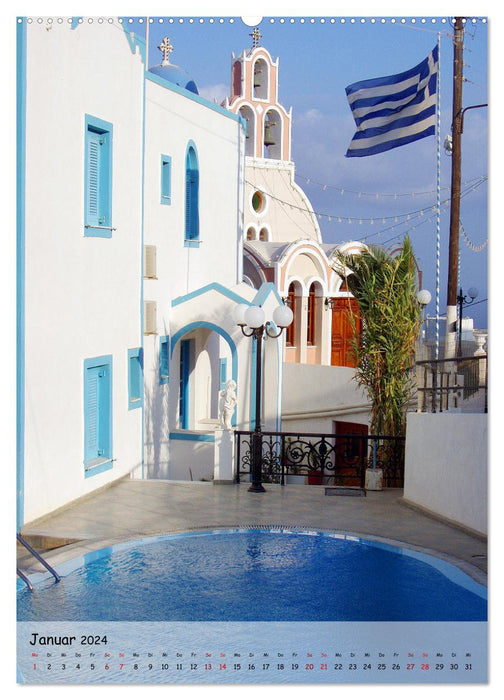 Griechenland - Reiselust (CALVENDO Premium Wandkalender 2024)