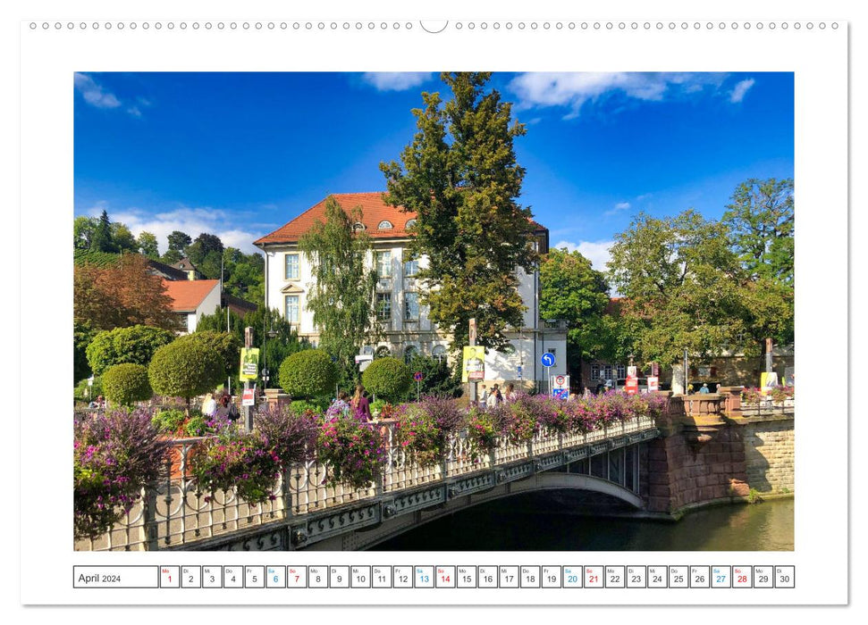 Stimmungsvolles Esslingen (CALVENDO Premium Wandkalender 2024)