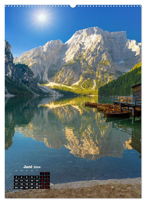 Südtirol, das Wanderparadies (CALVENDO Wandkalender 2024)