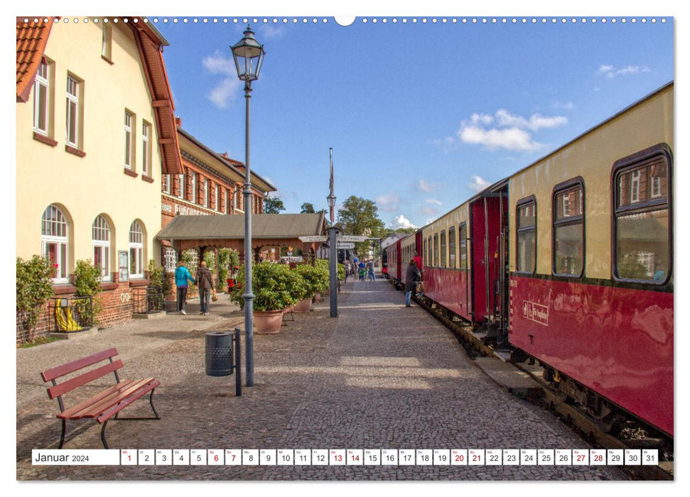 Ostseebad Kühlungsborn – Ein herbstlicher Urlaubstag im Oktober (CALVENDO Wandkalender 2024)