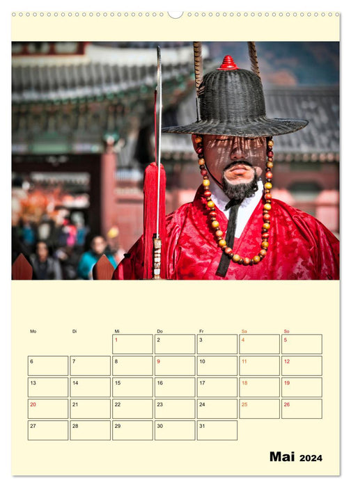 Südkorea - Tradition und Hightech (CALVENDO Wandkalender 2024)