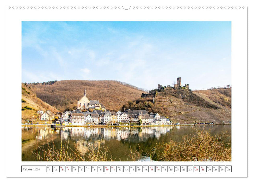 The Moselle awakens from its hibernation (CALVENDO wall calendar 2024) 