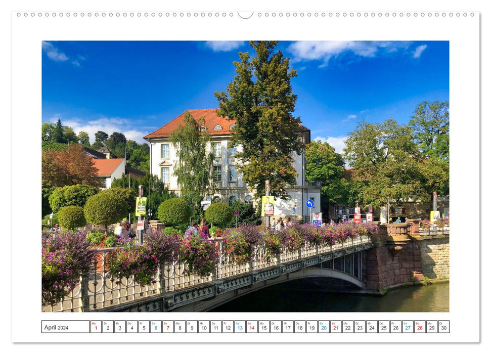 Atmospheric Esslingen (CALVENDO wall calendar 2024) 