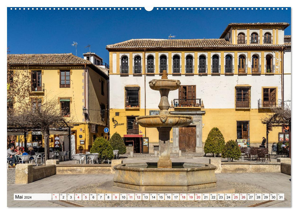 Andalusia - Granada (CALVENDO Premium Wall Calendar 2024) 