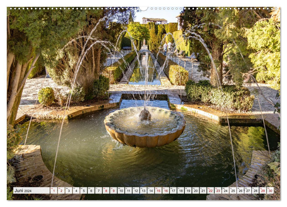 Andalusia - Granada (CALVENDO Premium Wall Calendar 2024) 