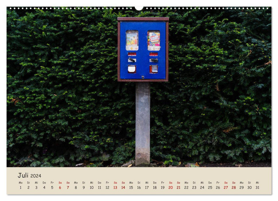 Kaugummiautomaten (CALVENDO Premium Wandkalender 2024)
