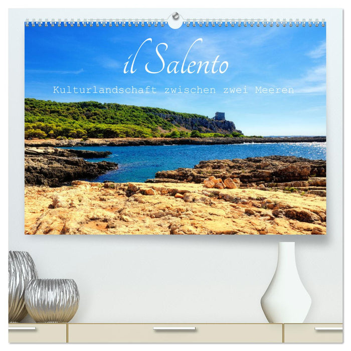 il Salento Kulturlandschaft zwischen zwei Meeren (CALVENDO Premium Wandkalender 2024)
