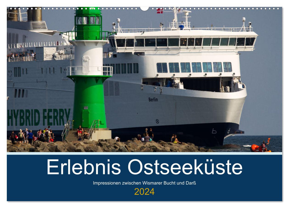 Erlebnis Ostseeküste - zwischen Wismarer Bucht und Darß (CALVENDO Wandkalender 2024)