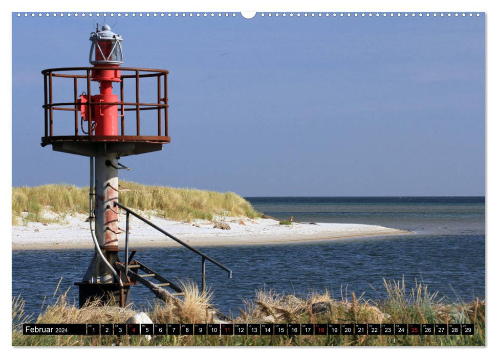 Erlebnis Ostseeküste - zwischen Wismarer Bucht und Darß (CALVENDO Wandkalender 2024)