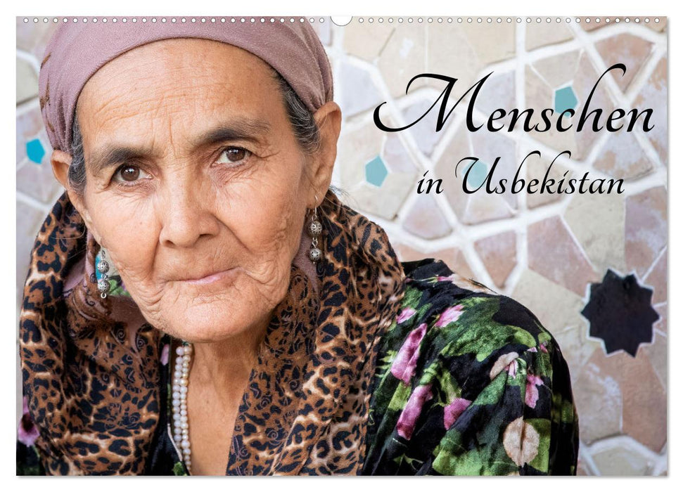Menschen in Usbekistan (CALVENDO Wandkalender 2024)