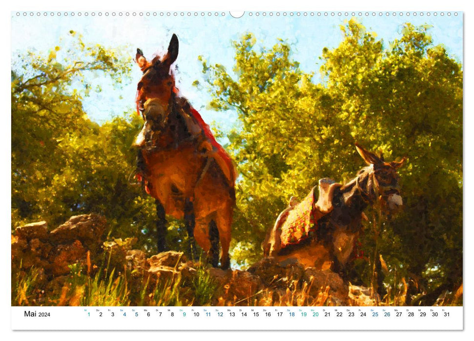 Kreta - Malerische Insel Griechenlands (CALVENDO Wandkalender 2024)