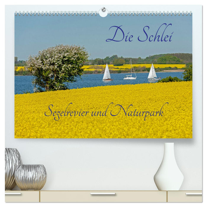 Die Schlei - Segelrevier und Naturpark (CALVENDO Premium Wandkalender 2024)