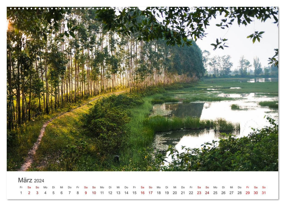 Vietnam - Einzigartige Städte und wunderschöne Natur. (CALVENDO Premium Wandkalender 2024)