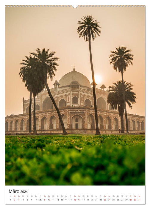 Indien - Das wunderschöne Land in Asien. (CALVENDO Premium Wandkalender 2024)