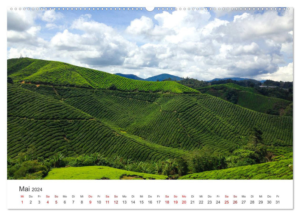 Malaysien - Eine Reise durch das zauberhafte Land. (CALVENDO Premium Wandkalender 2024)