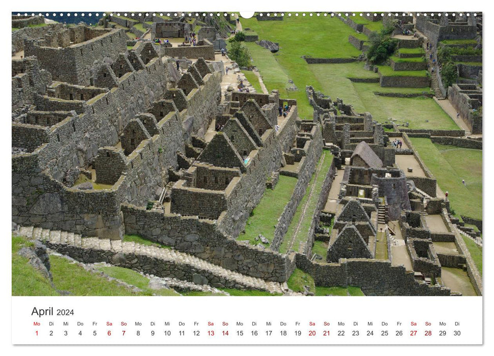 Machu Picchu - Die faszinierende Stadt der Inka. (CALVENDO Premium Wandkalender 2024)