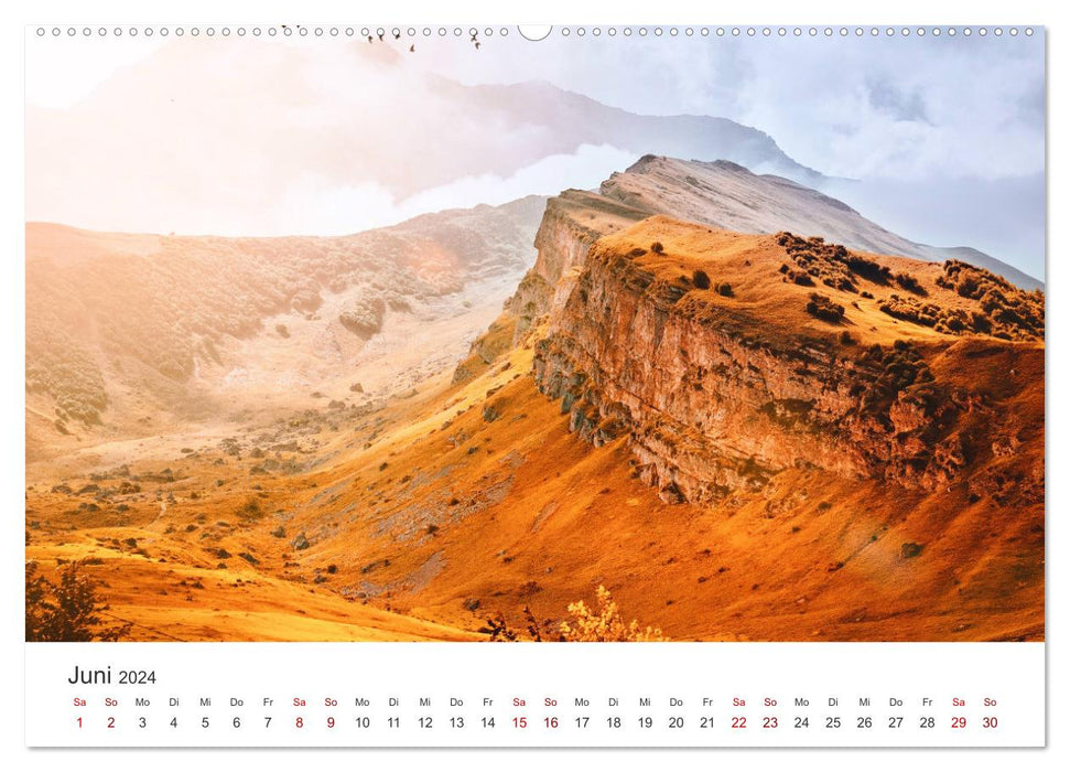 Aserbaidschan - Ein spektakuläres Land. (CALVENDO Premium Wandkalender 2024)